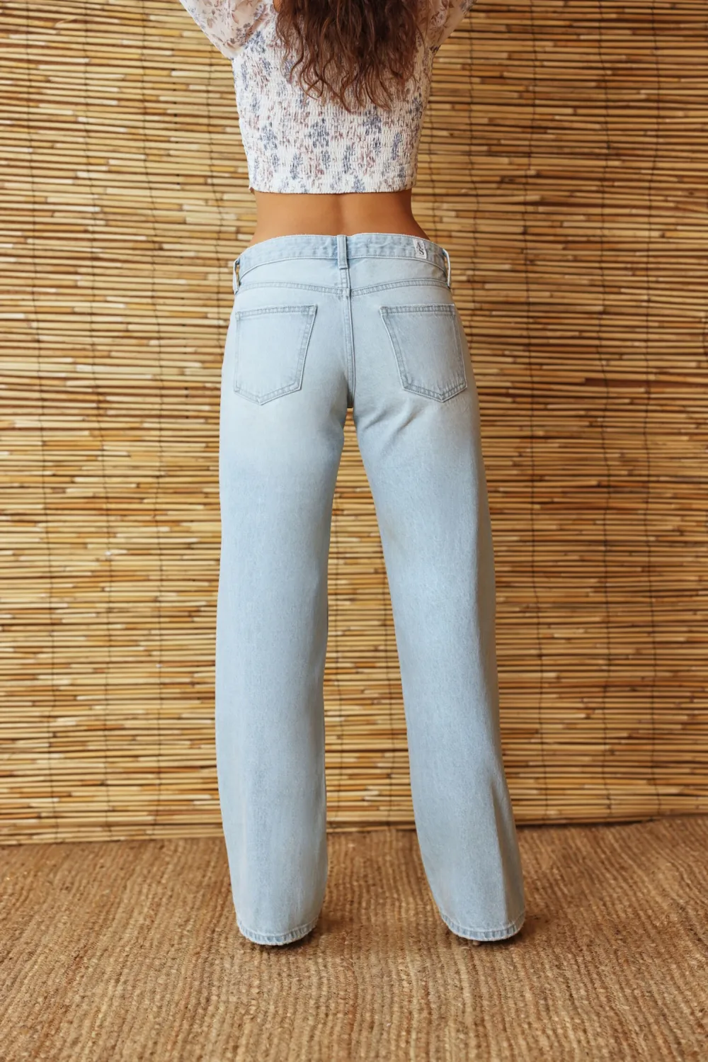 Straight Leg Baggy Jeans
