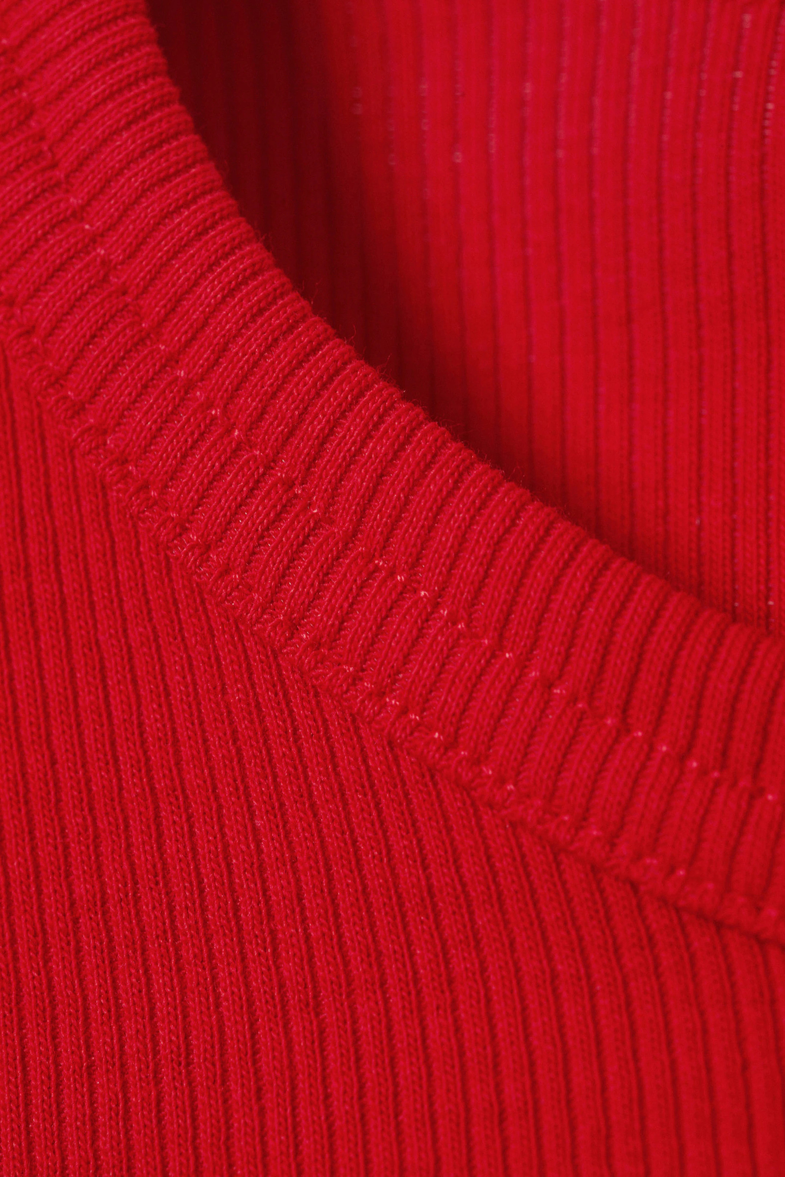 Ribbed Short Sleeve T-Shirt