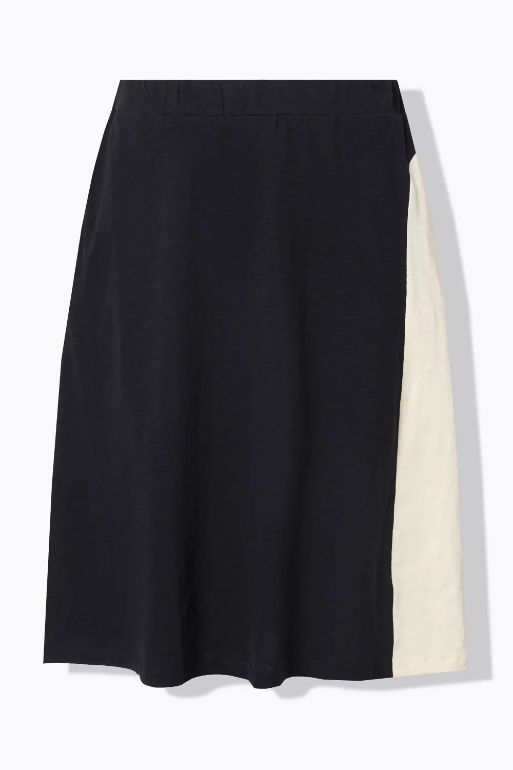 Two-Tone Colorblock Design Skirt