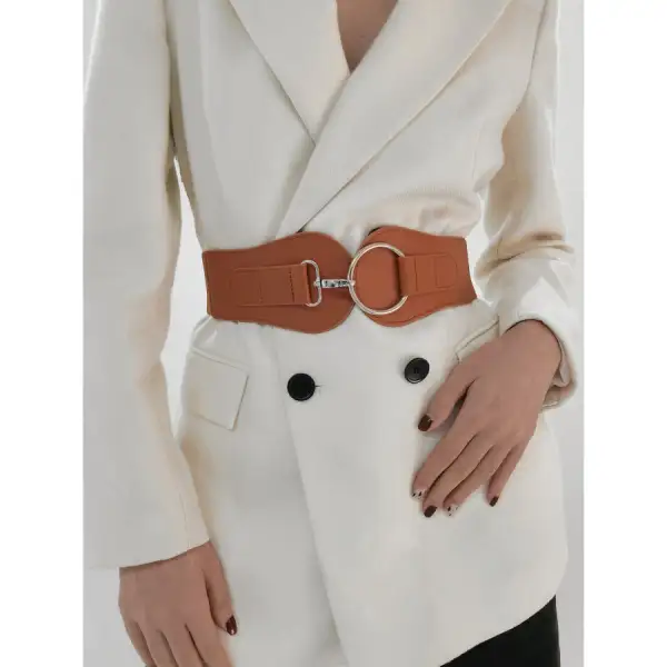 PU Elastic Wide Belt