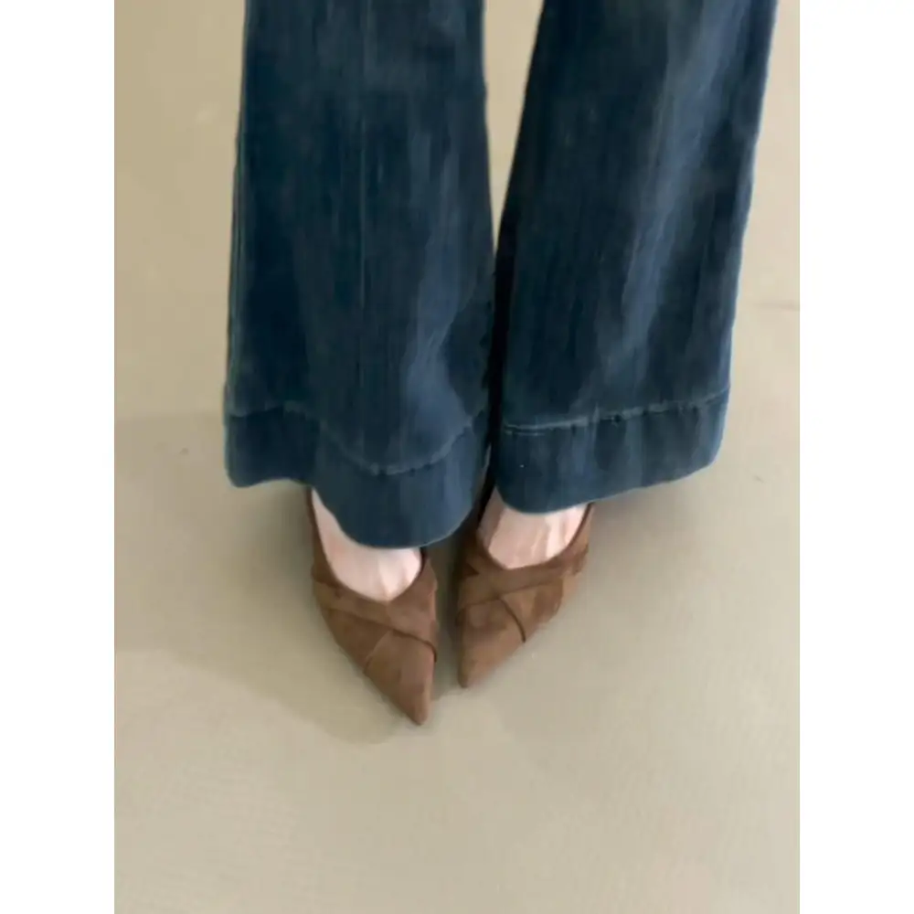Suede Finish Dress Heels