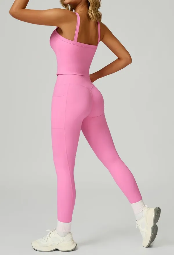 Wide Strap Activewear Set