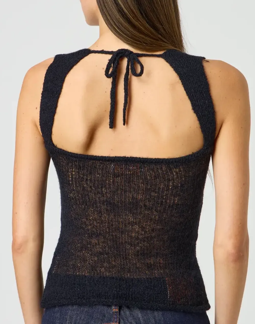 Daily Sheer Knit Top