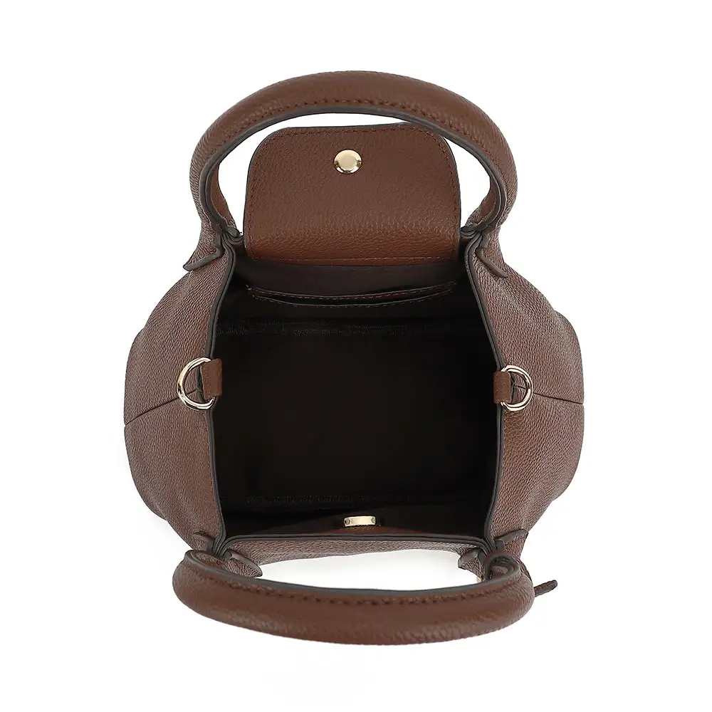 Charm Detail Satchel Bag