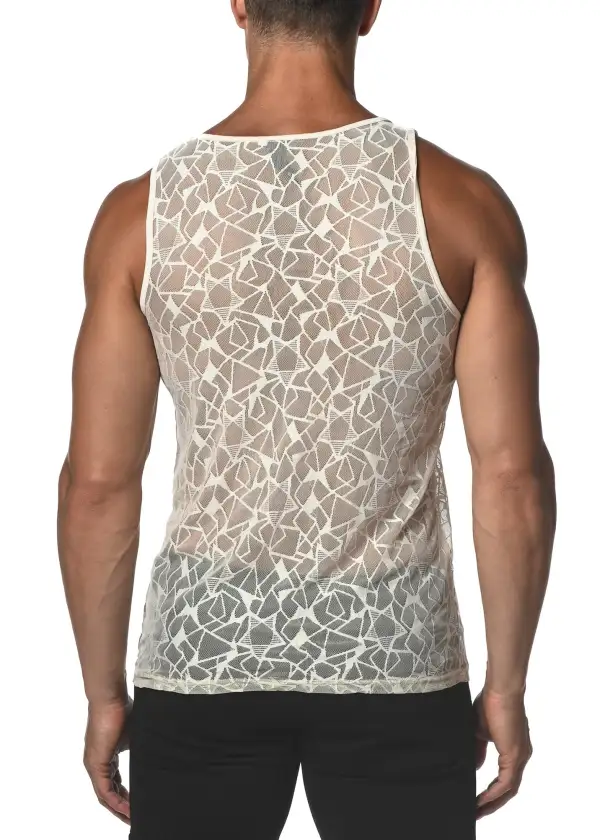 Graphic Sleeveless Tank Top