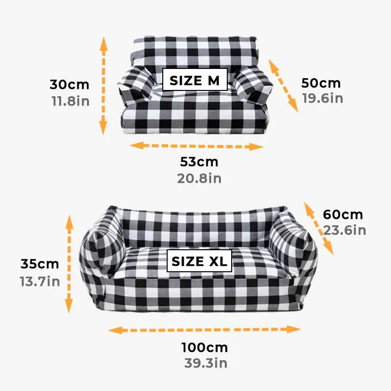 2 in 1 Cooling Dog & Cat Sofa Cushion Bed