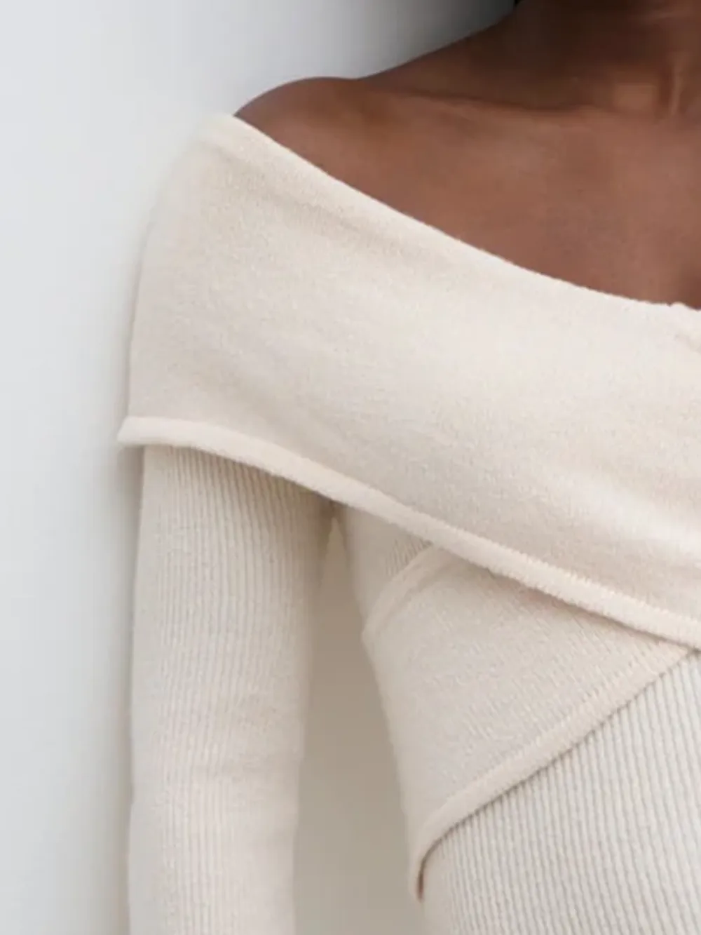 Wrap Knit Midi Dress