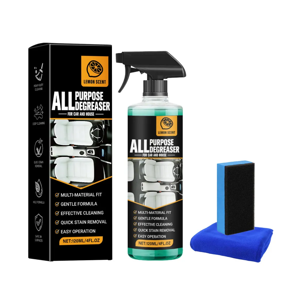 Multi-Purpose Cleaning Spray, Heavy Duty Dual-Action Degreaser & Stain Remover🧽