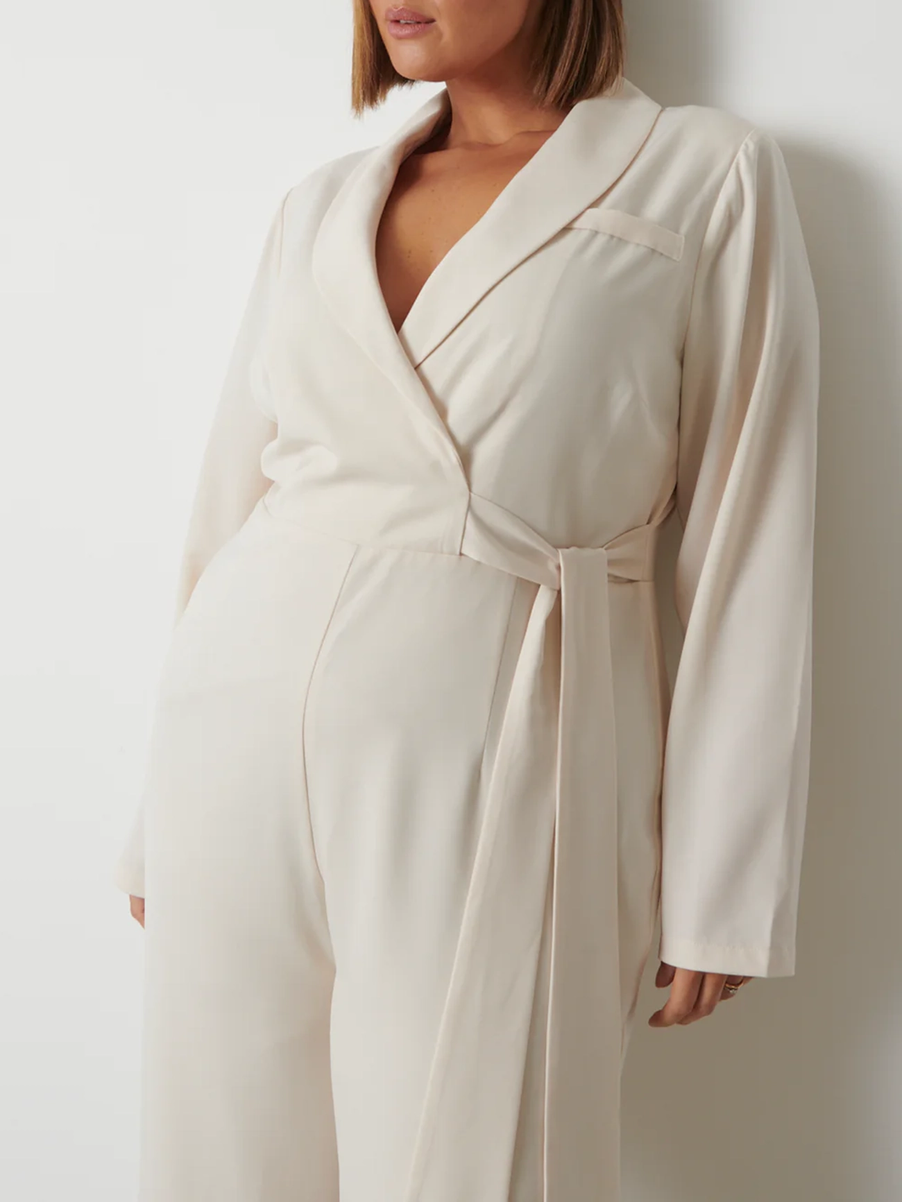 Tied Jumpsuit Curve