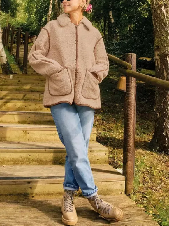 Daily Jacket In Natural Multi