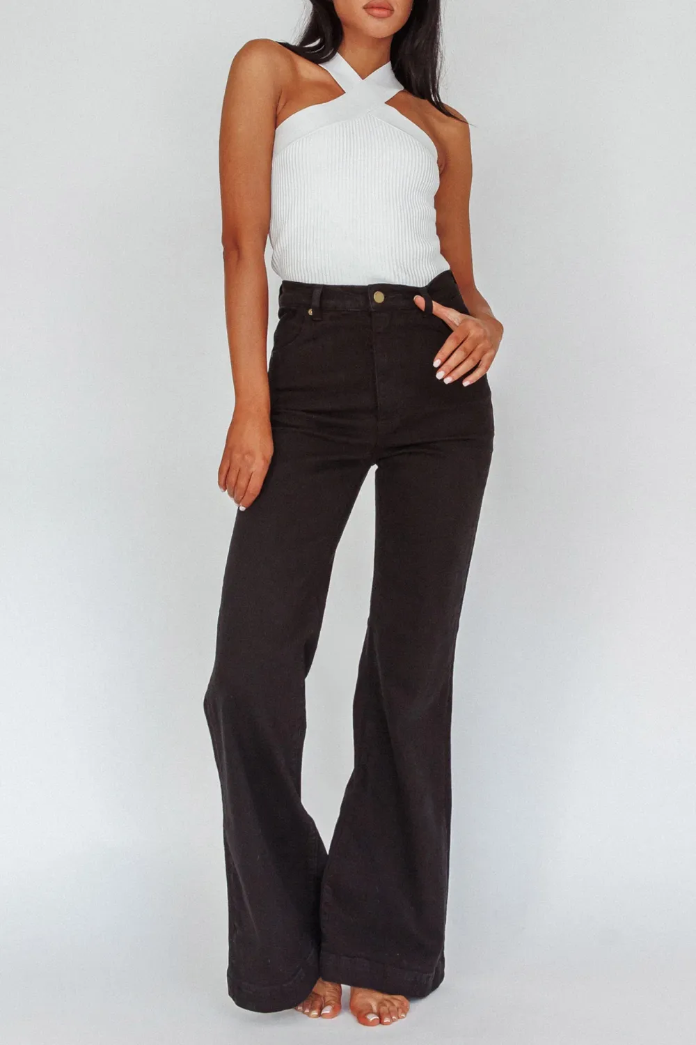Slim Casual High Waist Jeans