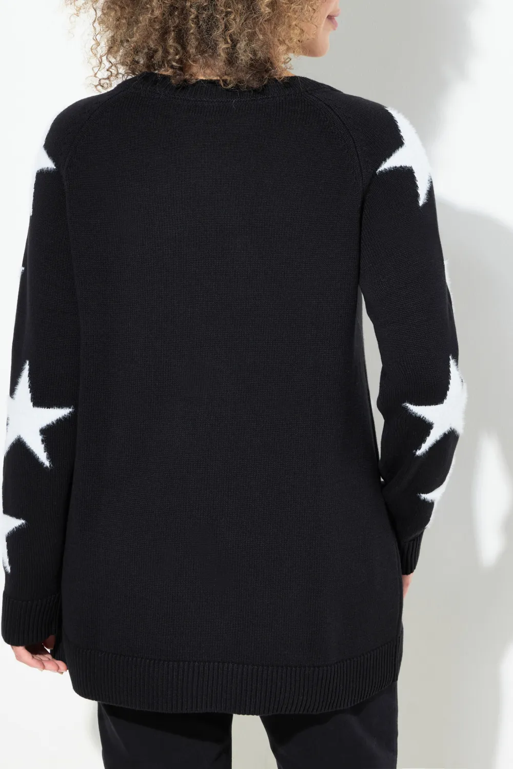 Pentagram Contrasting Sweater