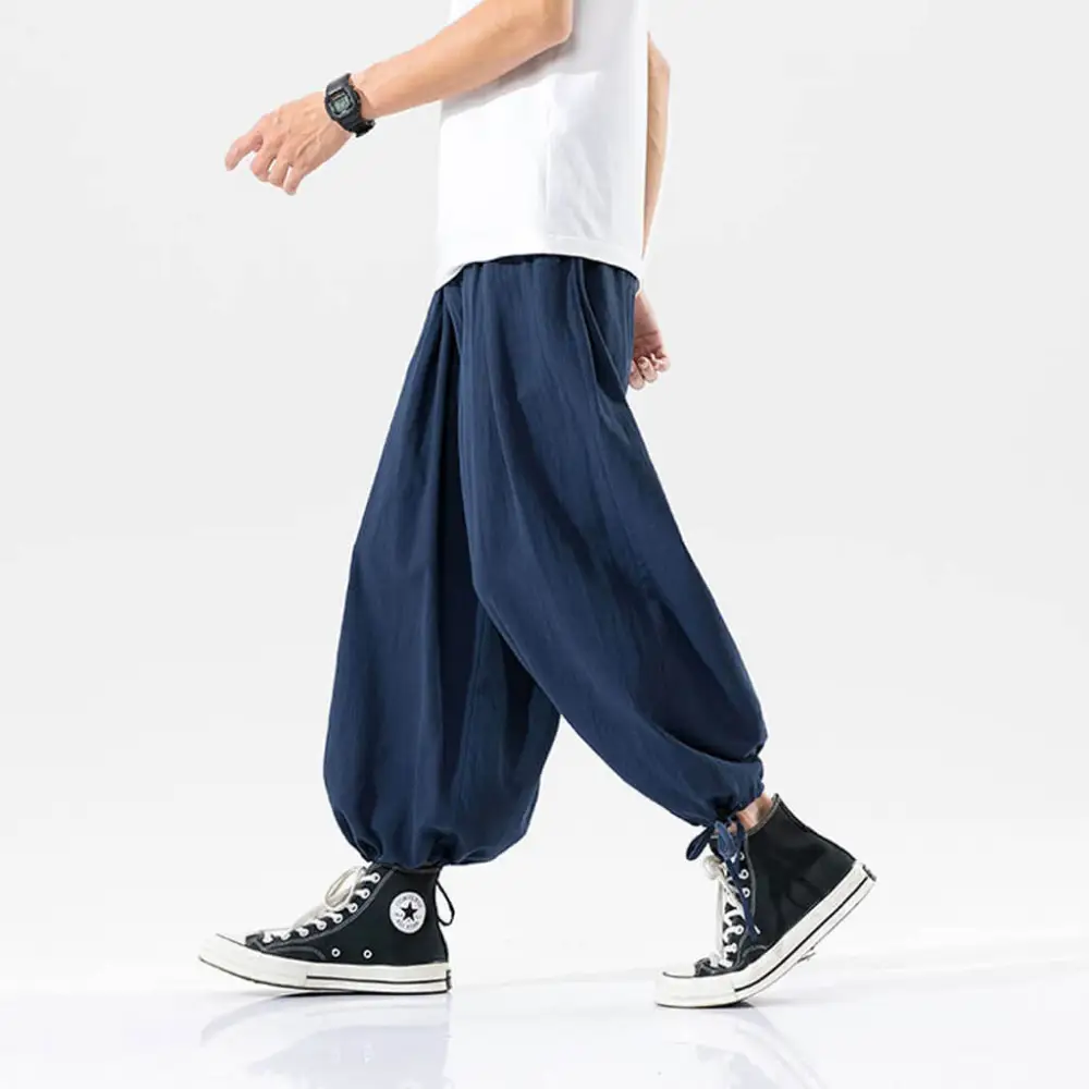 Wide Pleated Lounge Pants