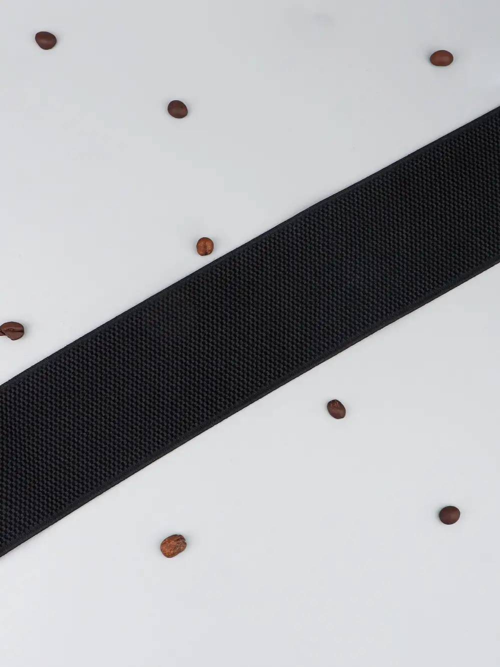 Wide Buckle Stretch Belt
