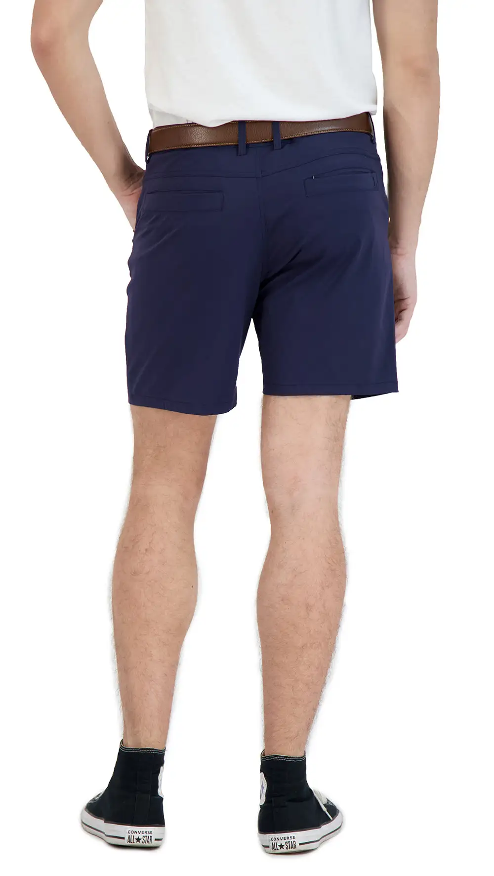 Tailored Stretch Business Casual Casual Shorts
