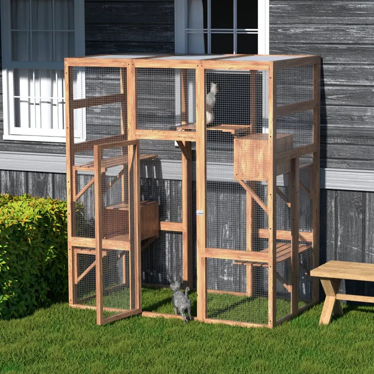 Cabane Enclosure Catio Outdoor Cat Cage