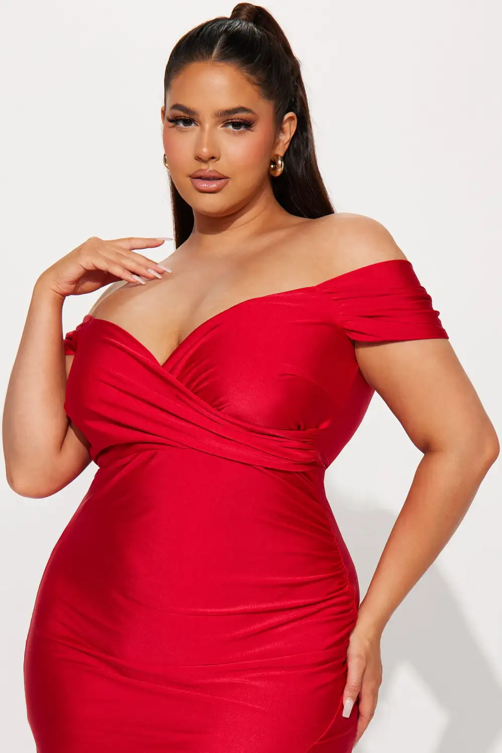 Romantic Nights Maxi Dress - Red