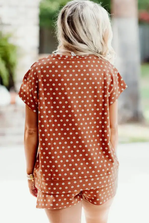 Polka Dot Two Piece Set