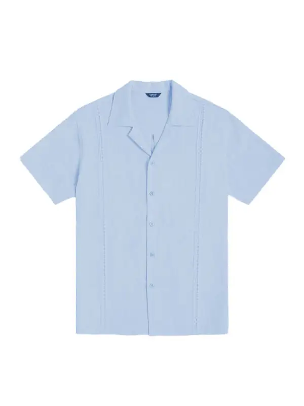 Relaxed Linen Blend Everyday Shirt