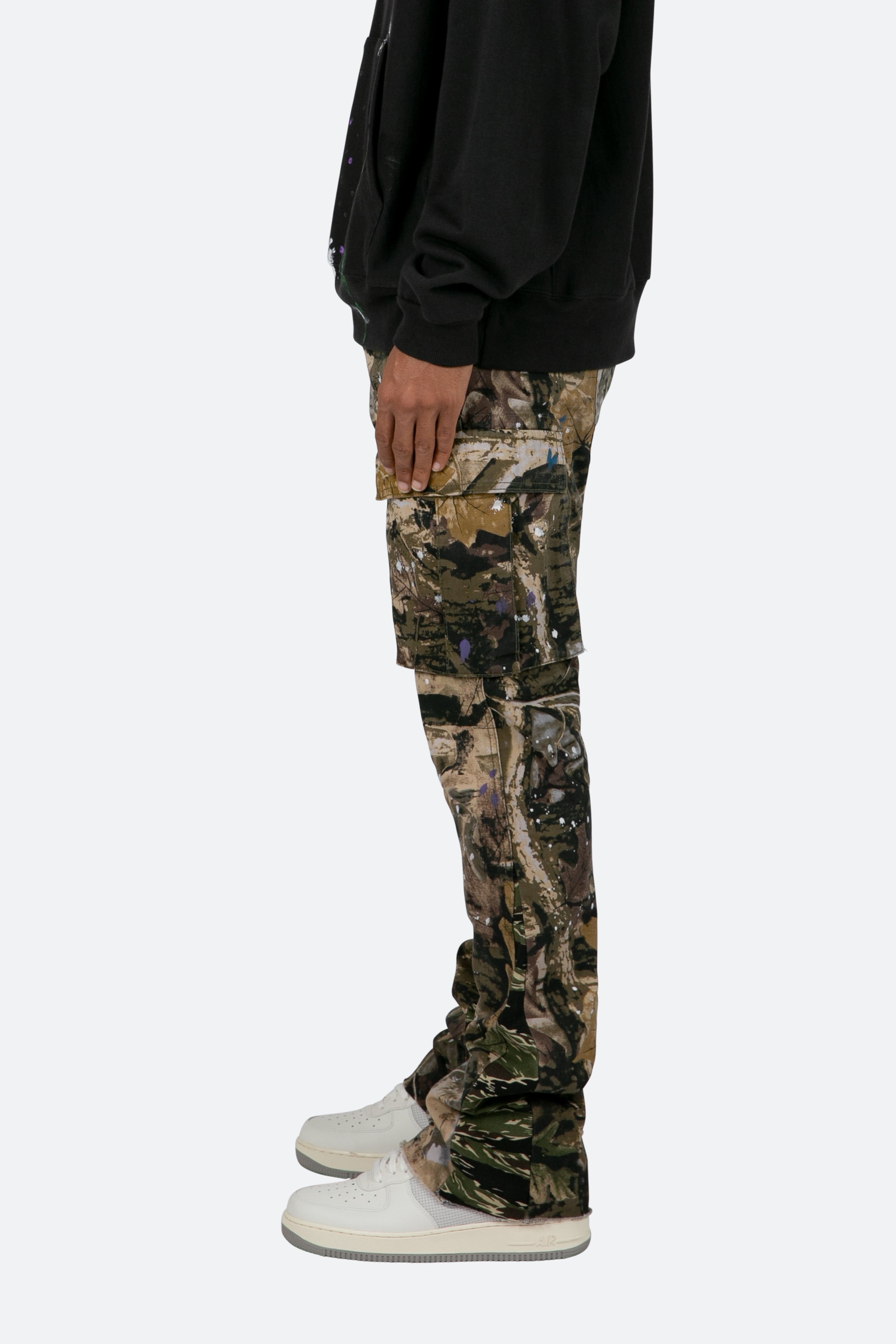 Bootcut Cargo Pants - Hunter Camo