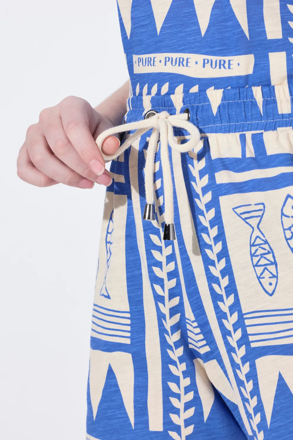 Organic Cotton Printed Shorts