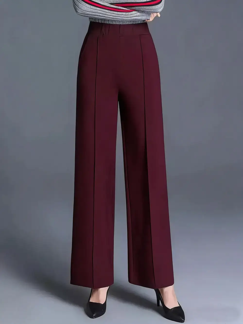 High Waisted Wide Leg Pants