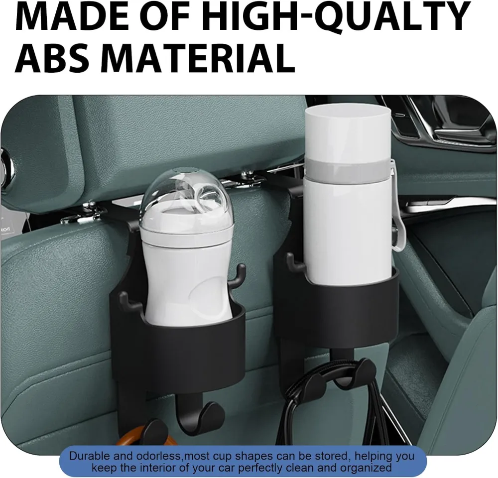 Car Cup Holder Seat Back Organizer