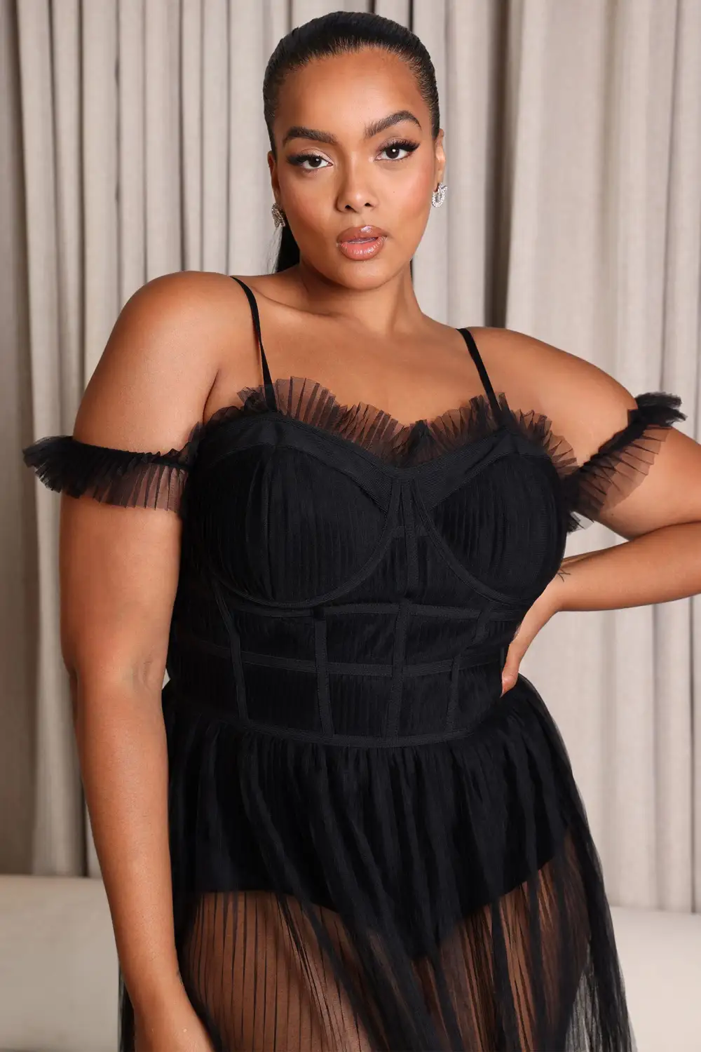 Icon Living Maxi Dress - Black