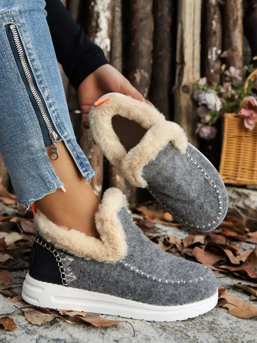 Flats Round Toe Sneakers