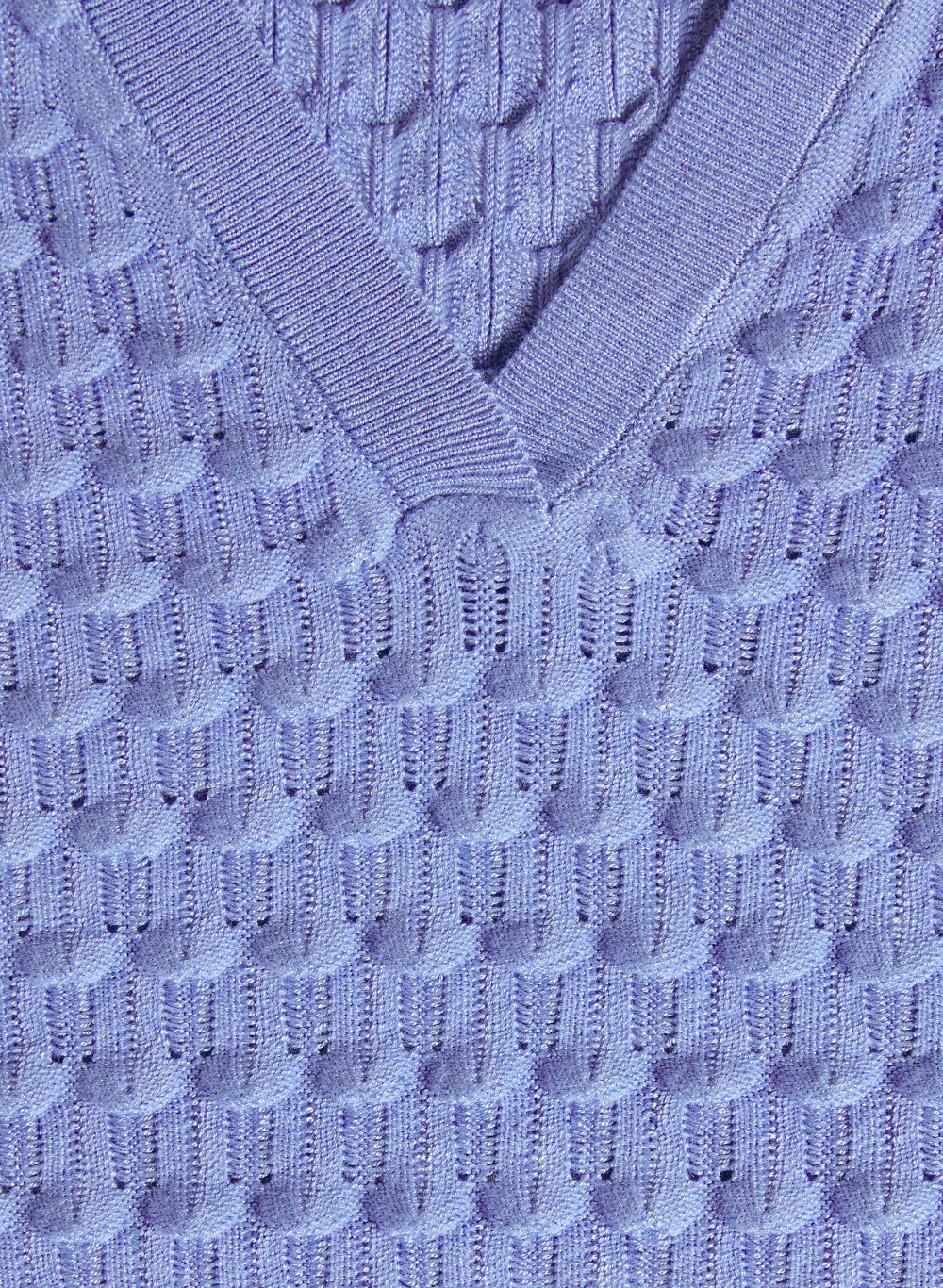 Blue Knit Sweater