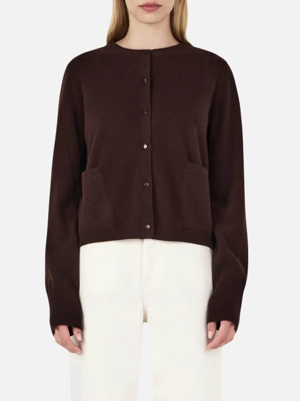 Button Up Long Sleeve Cardigan