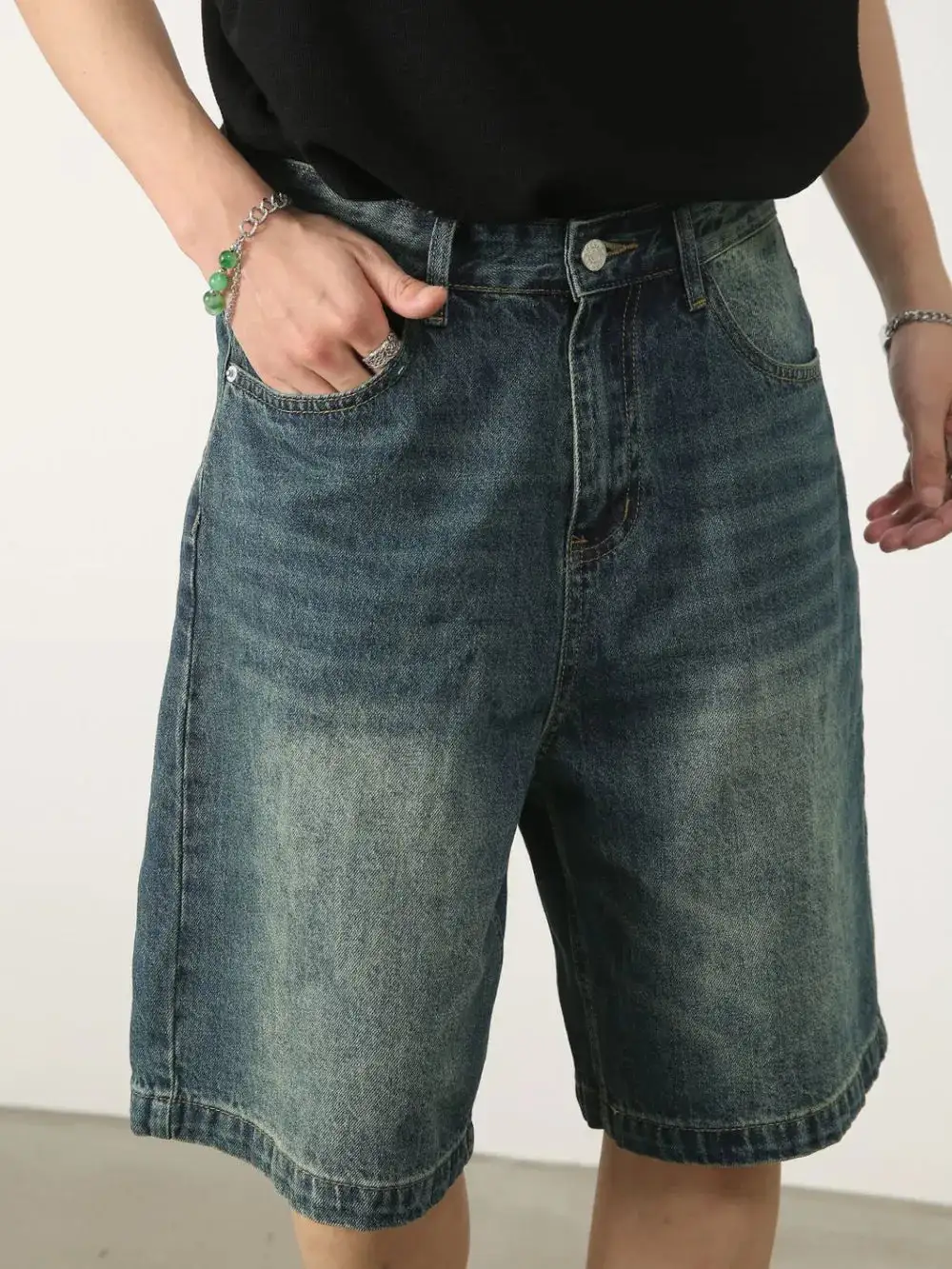 Classic Cotton Blend Casual Shorts