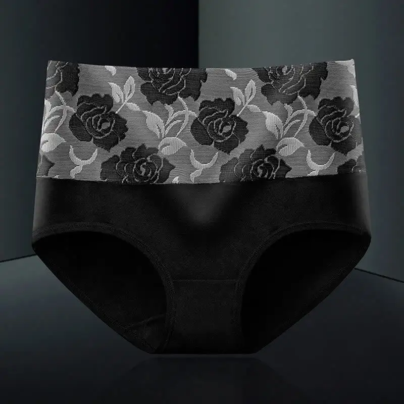 Plus Size Print Breathable Panty
