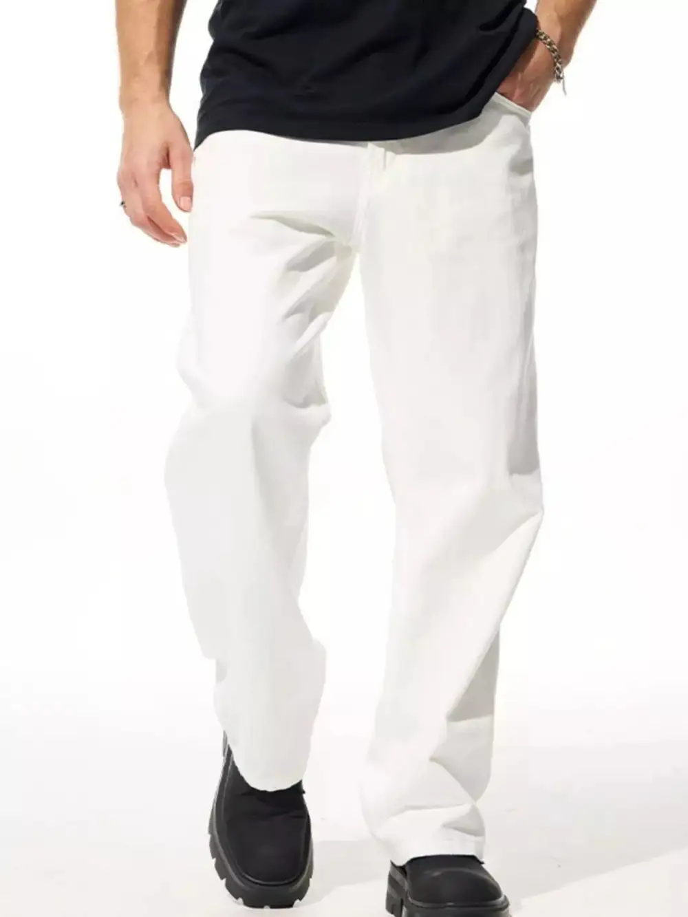 Relaxed Loose Fit Jeans