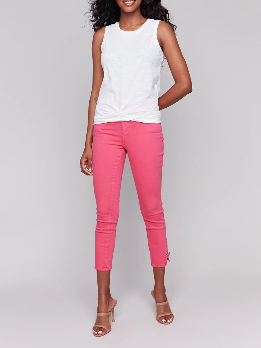 Trendy Lazy Style Art Print Cotton Vest