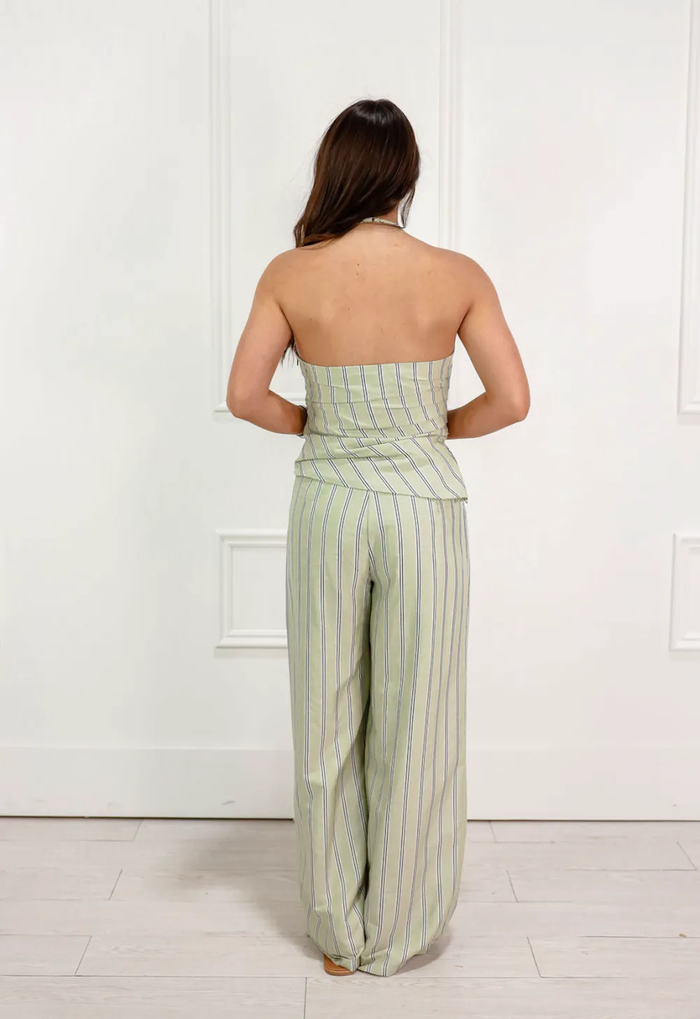 Textured Pants Set