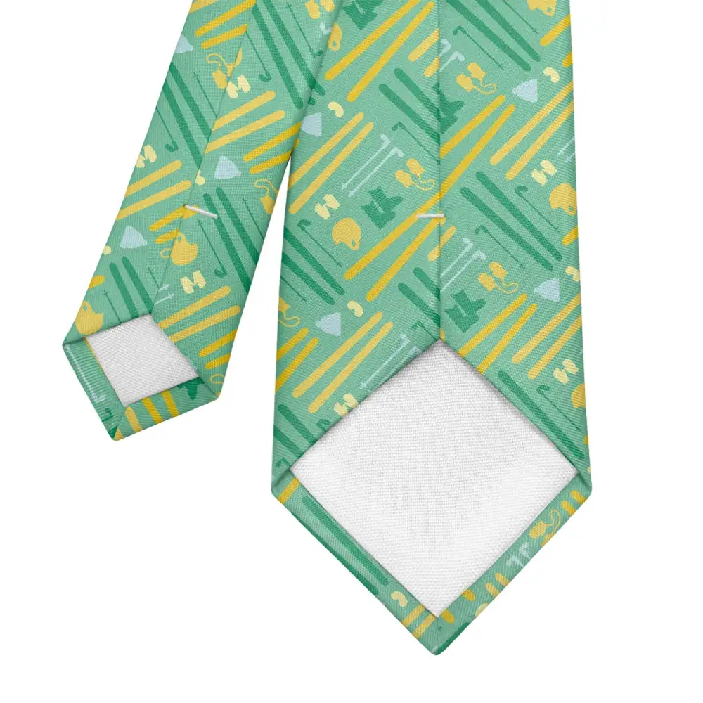 Refined Sports Design Necktie