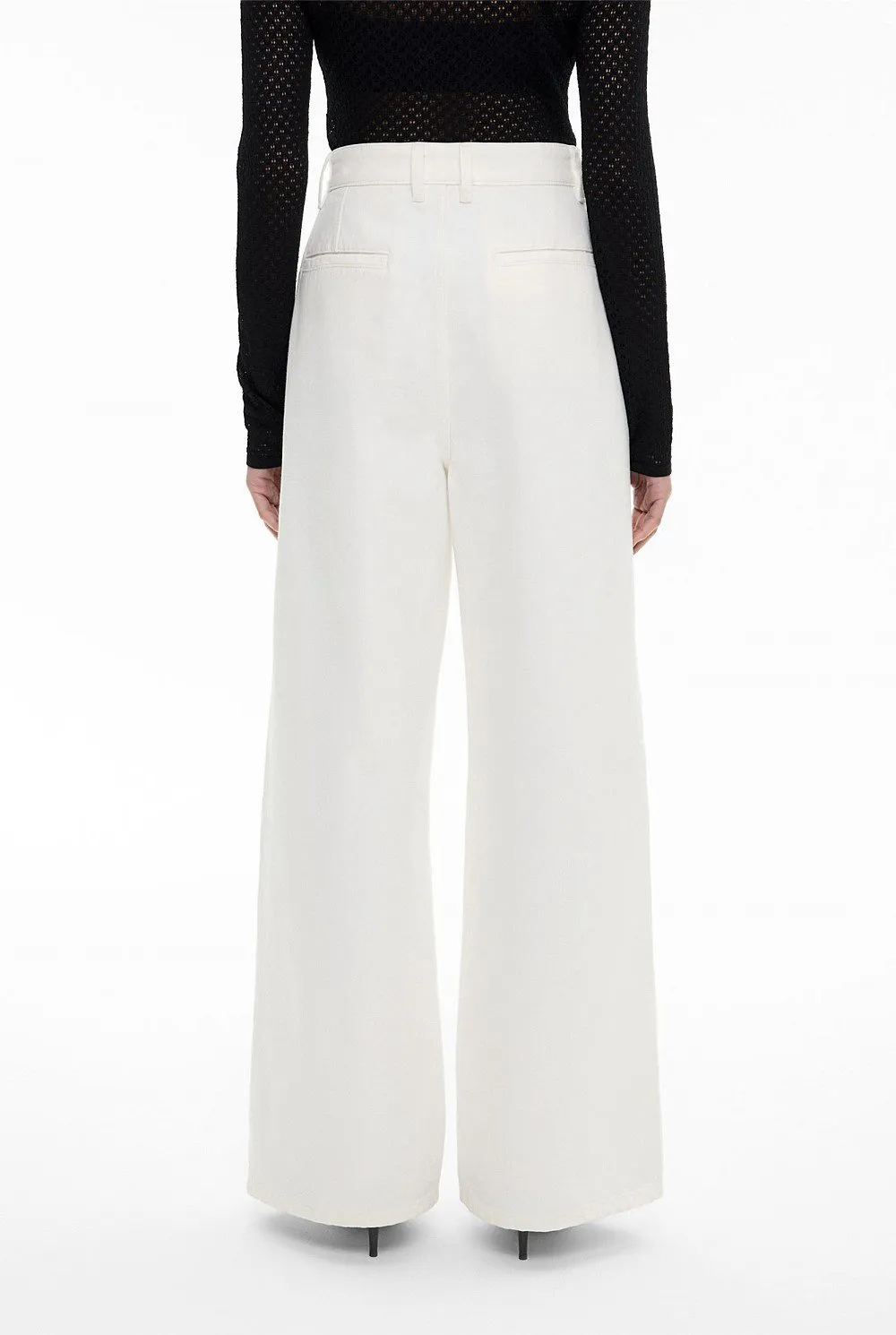 Custom-Made Pure White Jeans