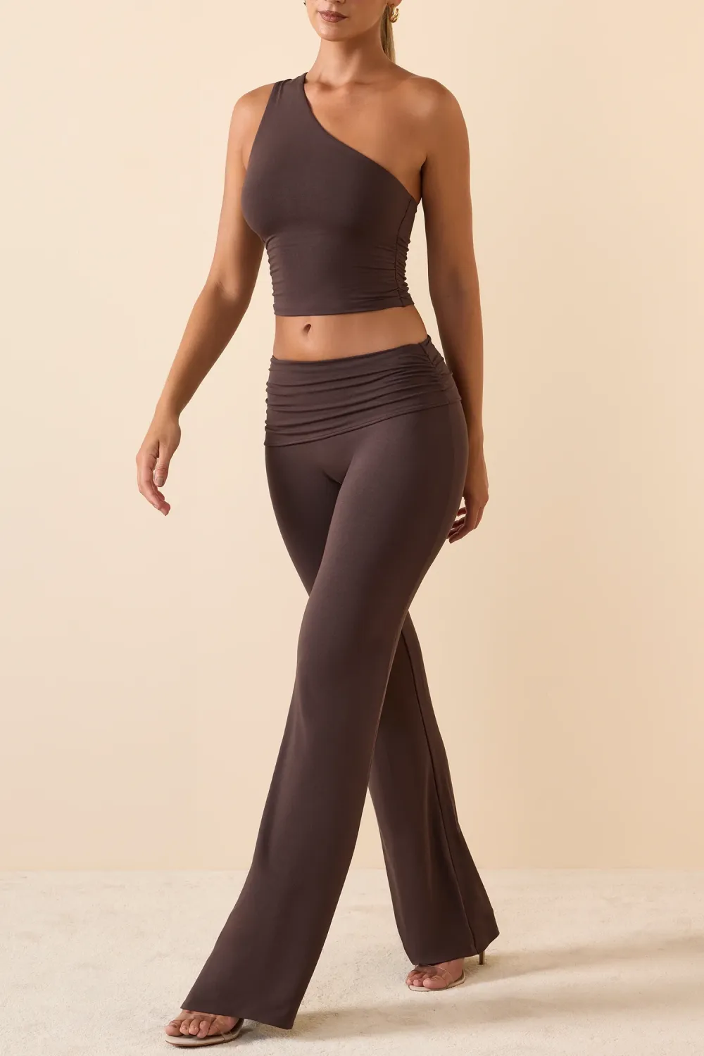Women's Soft Modal Slim Straight Trousers