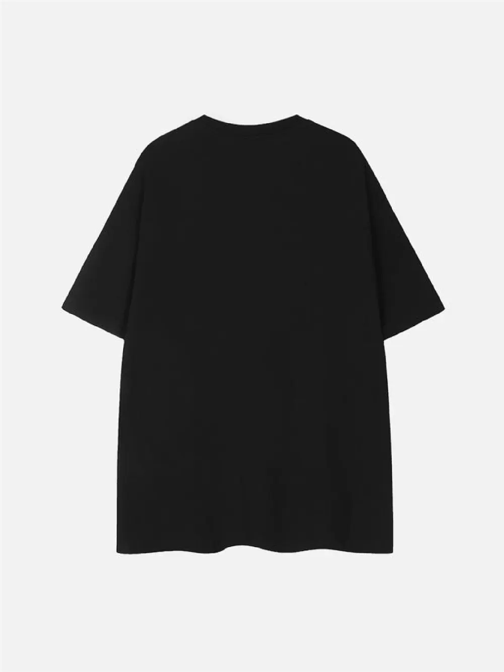 Cute Heart-shaped Font Combined With Printed T-shirt