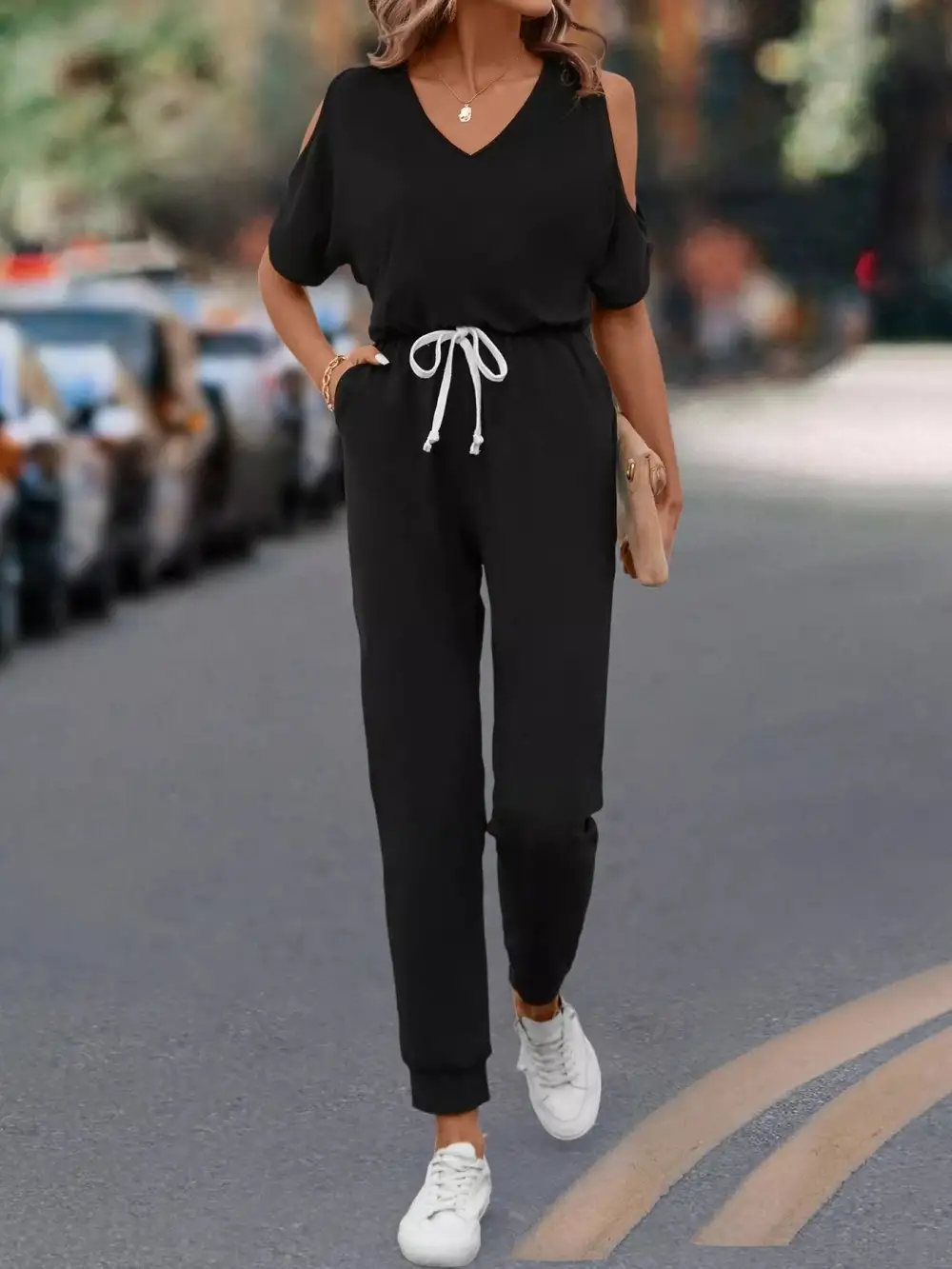 Drawstring Shoulder Set