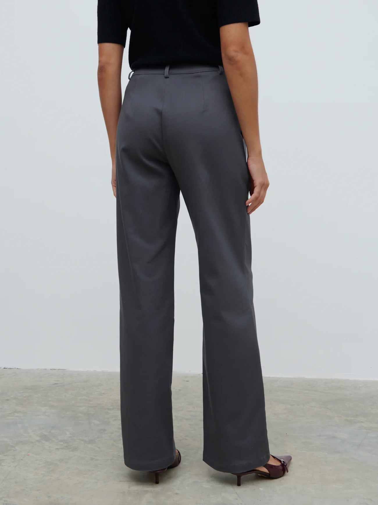 Front Pleat Trousers