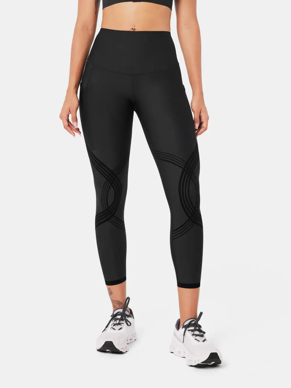 Body Sculpt Side Pocket 7/8 Leggings