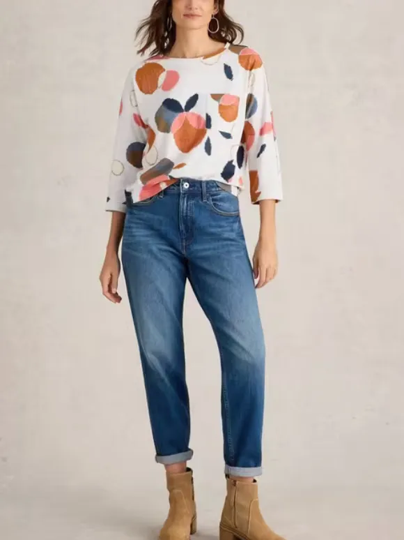 Regular Crew Neck Top