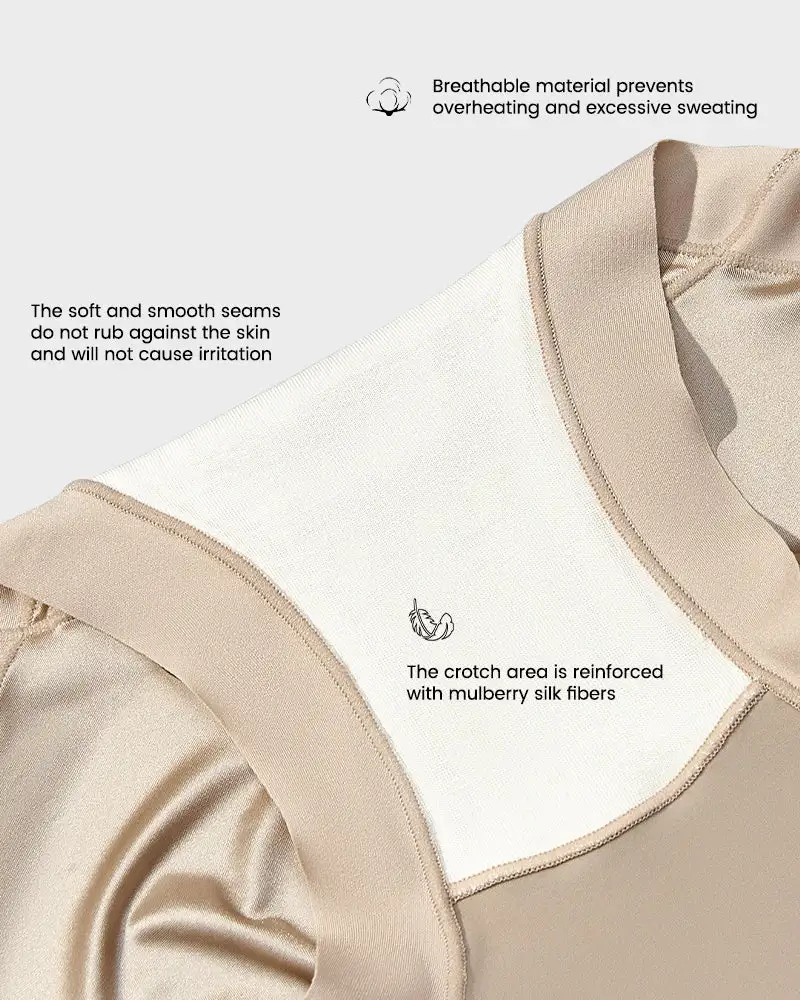 High-Waist Tummy Control Panties — Seamless Breathable Design, No Visible Panty Lines