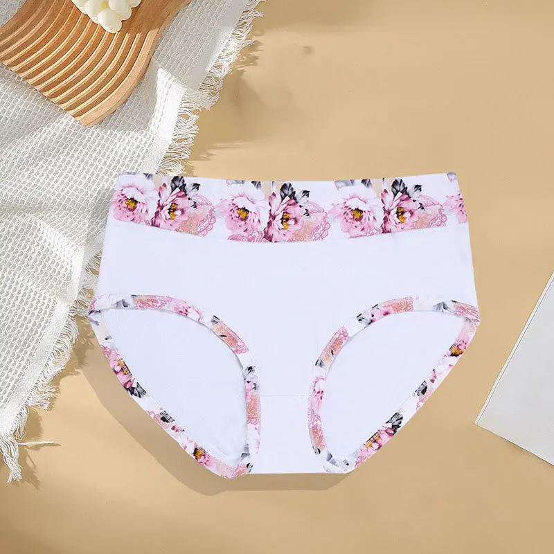 Plus Size Print Breathable Panty
