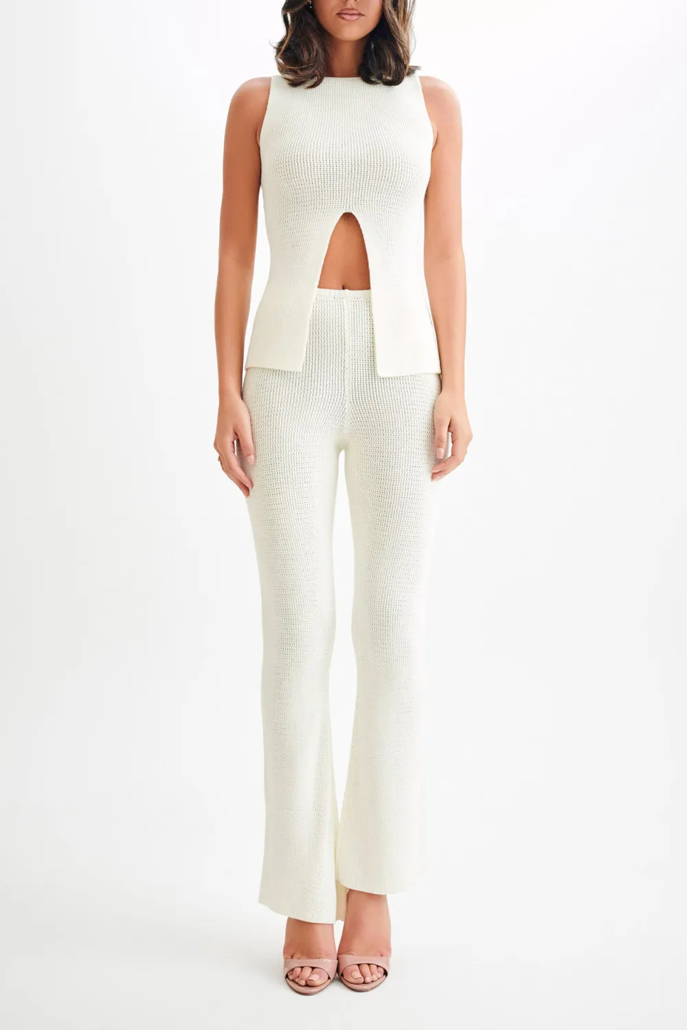 Skinny Straight Leg Knit Pant