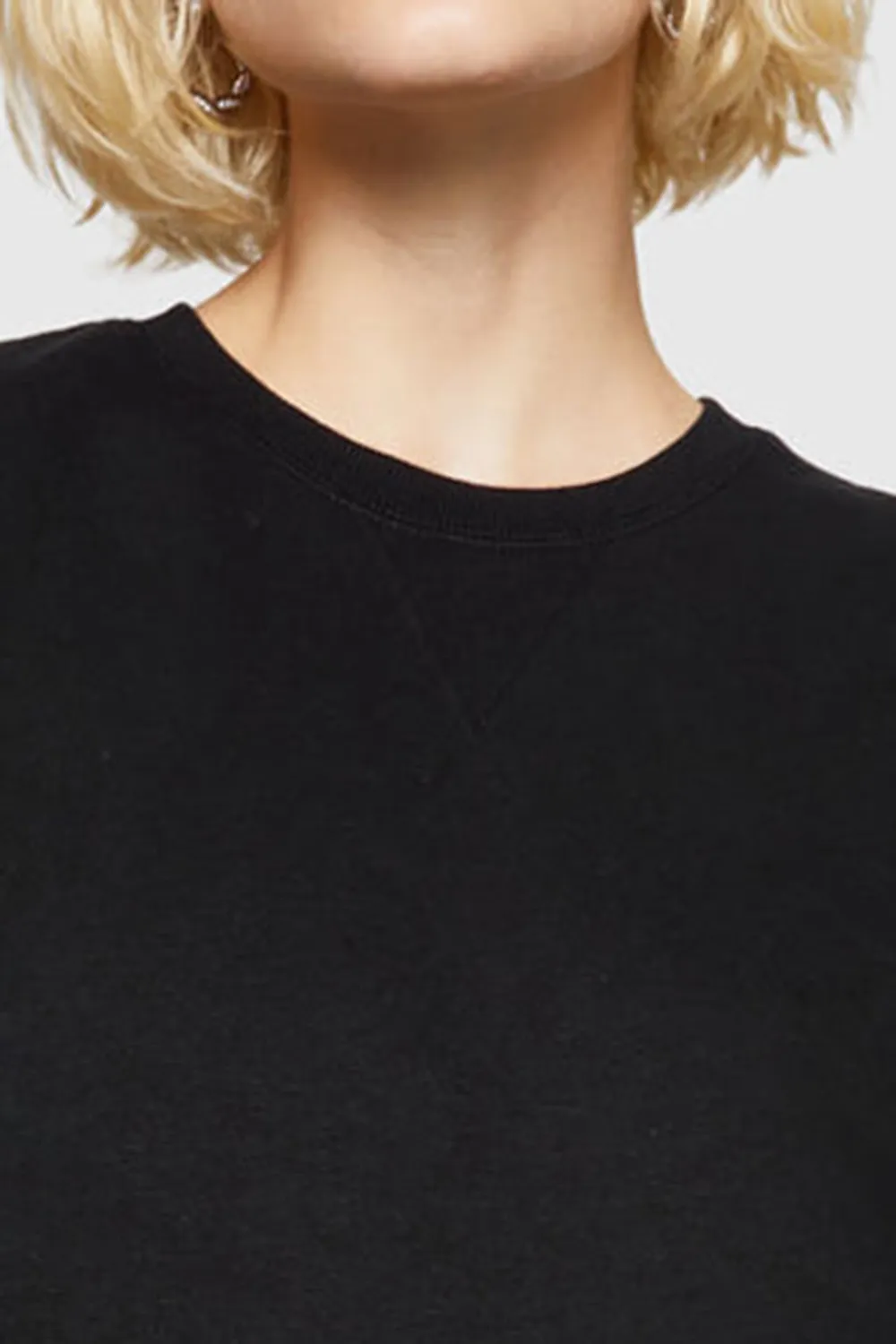 Black Leg Of Mutton Sleeve Hoodie