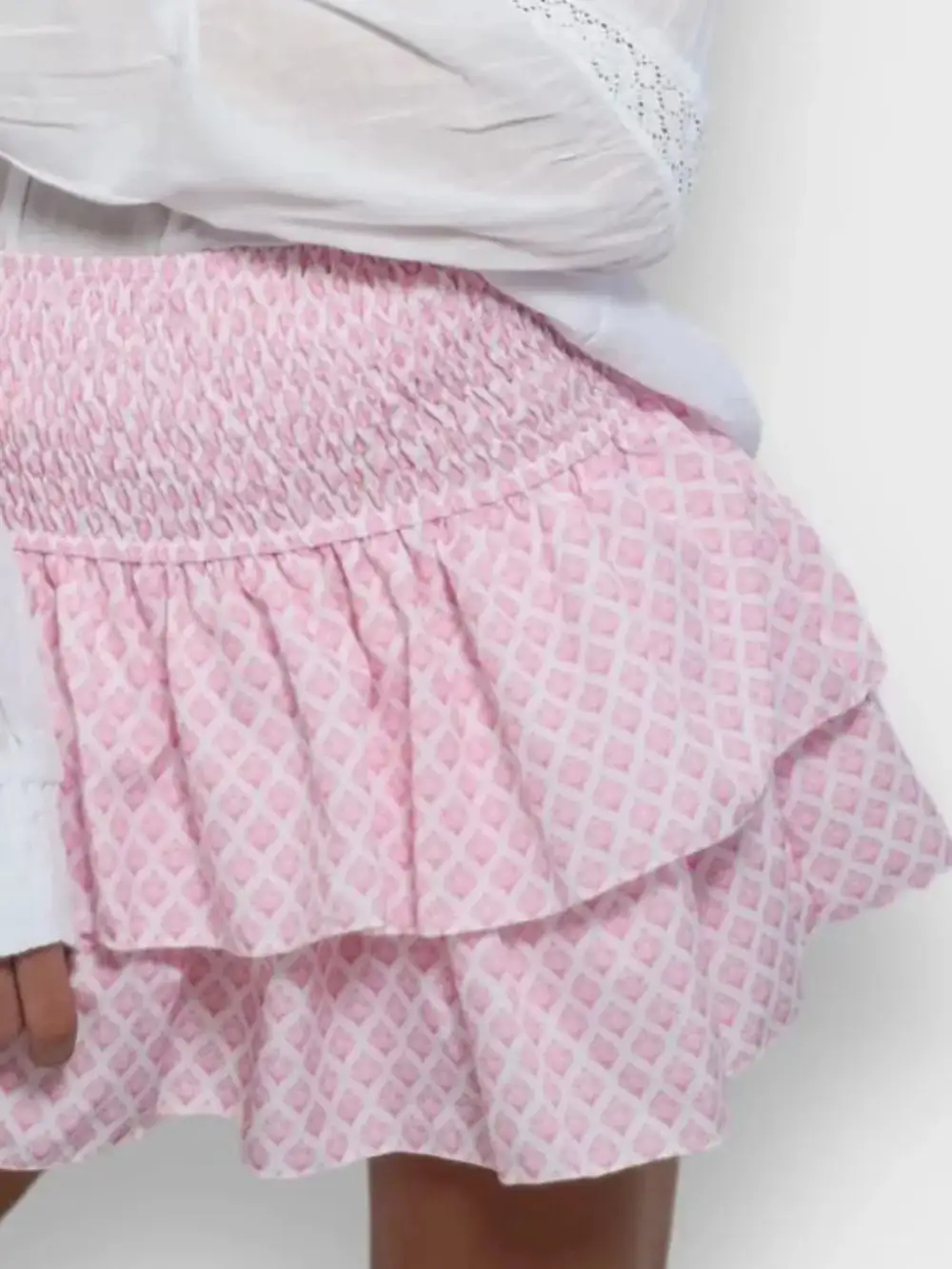 Layered Layered Mini Skirt