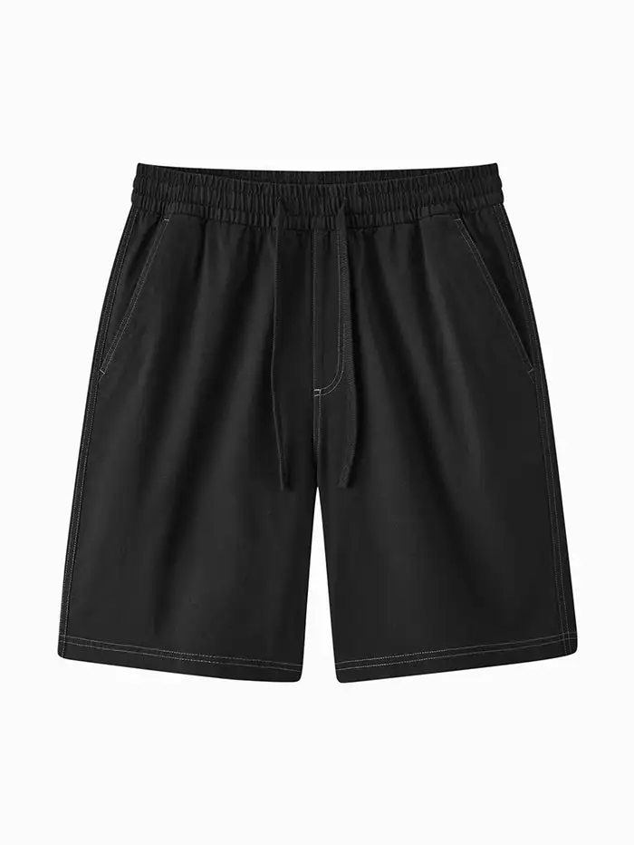 Men's Relaxed-fit Breathable Drawstring Shorts